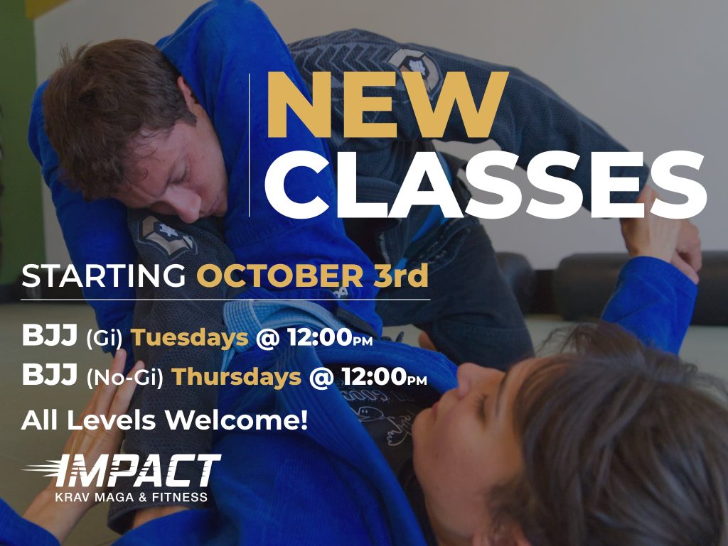 Jiu-Jitsu Classes | New for October 2023!